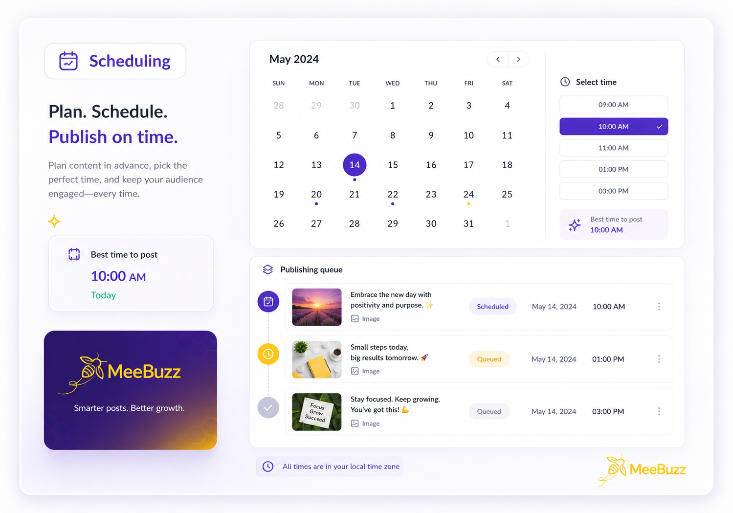 Scheduling